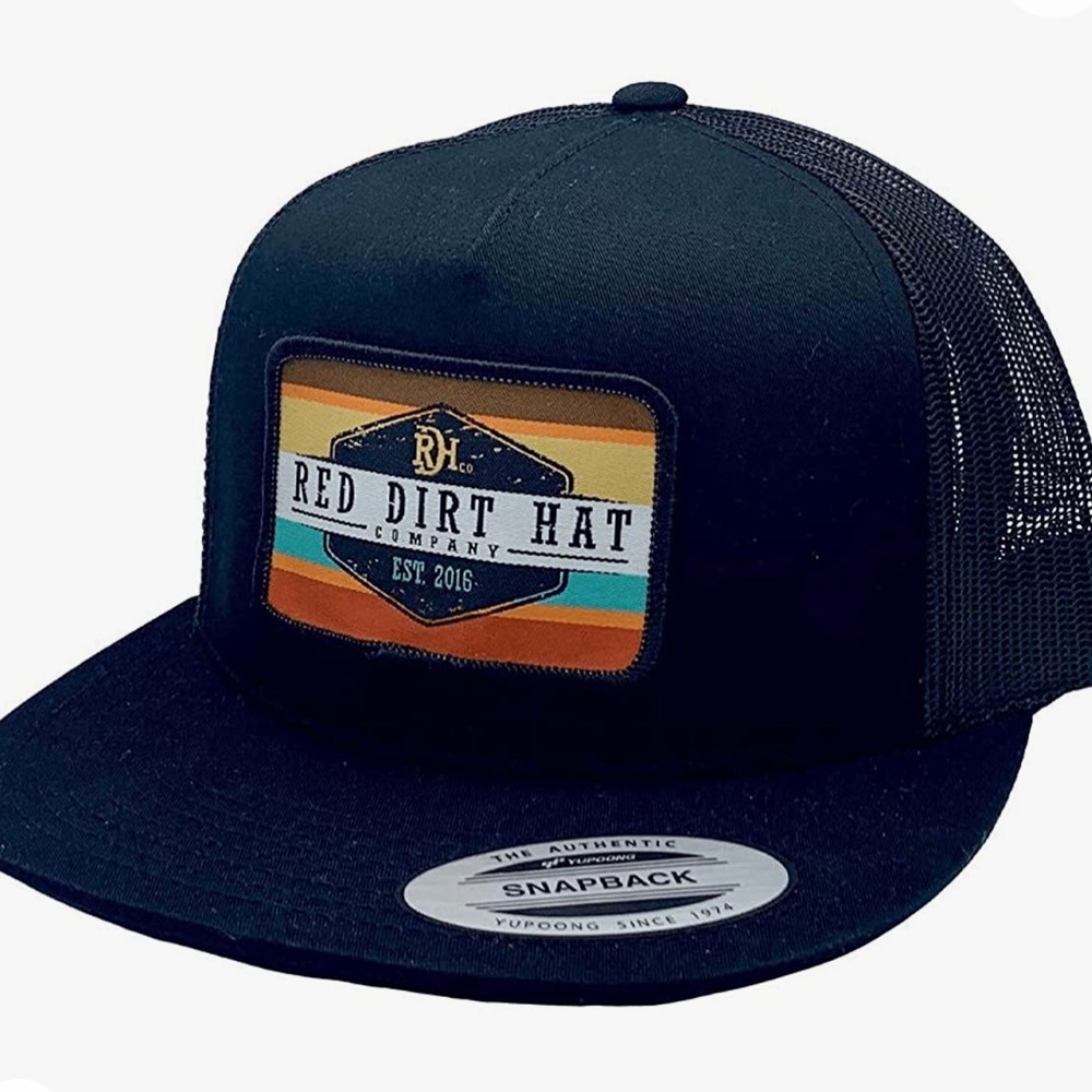 Red Dirt Hat Company Army Sunset Adjustable Hat